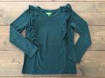 LILY BALOU, groene longsleeve maat 140 - 146, Kinderen en Baby's, Lily Balou, Meisje, Ophalen of Verzenden, Zo goed als nieuw