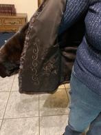 Nerts jas en sjaal met hoofd, Bruin, Maat 42/44 (L), Zo goed als nieuw, Ophalen