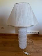 marmeren lampvoet met gratis kap, Huis en Inrichting, Lampen | Vloerlampen, Ophalen, Overige materialen, Zo goed als nieuw, Elegant