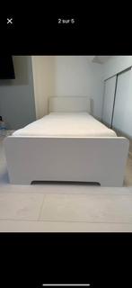 Bed 90x200 met matras en lattenbodem, Huis en Inrichting, Slaapkamer | Boxsprings, Ophalen, Zo goed als nieuw