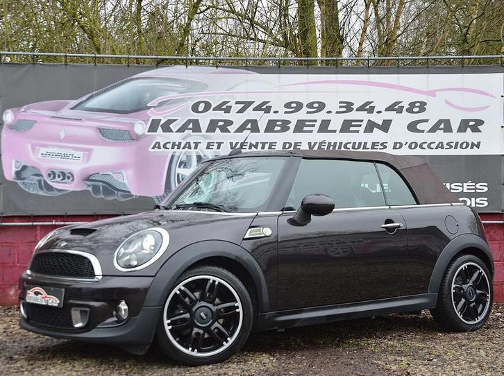 MINI Cabrio Cooper D 2.0SD Highgate BOITE AUT CAB NAV SENS A, Auto's, Mini, Bedrijf, Te koop, Cabrio, ABS, Airbags, Airconditioning