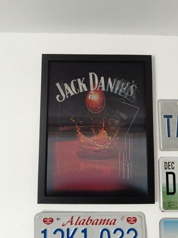 Cadre Jack Daniels 3D, Enlèvement ou Envoi, Comme neuf