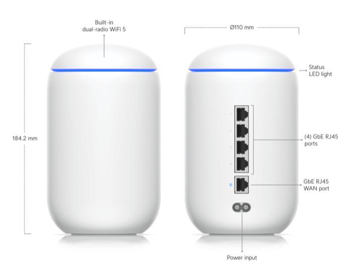 Unifi Dream Machine, Computers en Software, Routers en Modems, Gebruikt, Router, Ophalen of Verzenden