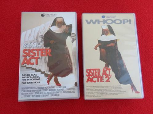 Cassette Vidéo Sister act X 2 pièces N 9, CD & DVD, VHS | Film, Utilisé, Enlèvement ou Envoi