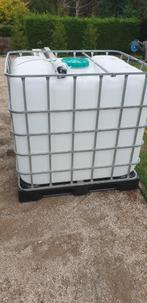 IBC Container 1000l / 1m³, 150 liter of meer, Ophalen, Zo goed als nieuw, Met kraantje