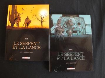 LE SERPENT & LA LANCE (2 ALBUMS/1 EO). EDITIONS DELCOURT beschikbaar voor biedingen