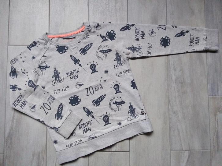 ★ M128 - Coole trui, Kinderen en Baby's, Kinderkleding | Maat 128, Gebruikt, Jongen, Trui of Vest, Ophalen of Verzenden
