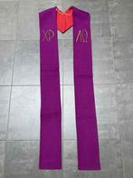 Dubbelzijdige stola priester rood en paars, Antiek en Kunst, Ophalen of Verzenden