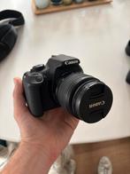 Canon 1200D- en 18-55mm-lens, Audio, Tv en Foto, Ophalen of Verzenden, Zo goed als nieuw, Canon