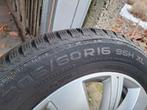 winterbanden Renault 205/60R16 met 4 alu velg met tpms, Auto-onderdelen, Ophalen, 16 inch, Banden en Velgen, 205 mm