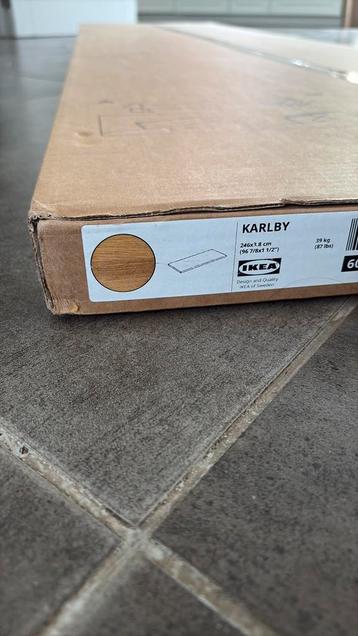 IKEA KARLBY PLAN DE TRAVAIL neuf beschikbaar voor biedingen