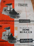 Peugeot vleesmolen - vintage, Elektronische apparatuur, Keukenmixers, Ophalen of Verzenden