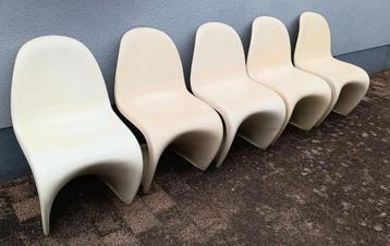 5 panton stoelen replica's  beschikbaar voor biedingen