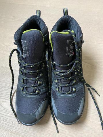 Chaussures de randonnée Jacalu pour femmes et hommes, noires