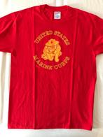 USMC Marine Corps Red Retro Bulldog Hanes T-SHIRT NIEUW, Verzamelen, Militaria | Algemeen, Ophalen of Verzenden, Marine, Kleding of Schoenen