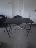 Bureau blad + poten IKEA, Huis en Inrichting, Ophalen, Zo goed als nieuw, Bureau