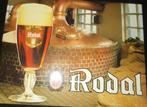 Rodal -bier- klein karton - 1982 - De Neve - Schepdaal, Verzamelen, Biermerken, Verzenden, Gebruikt, Reclamebord, Plaat of Schild