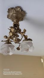 Stel bronzen hallampjes, Ophalen