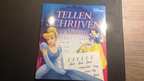 Disney Prinses tellen, schrijven en kleuren, Boeken, Kinderboeken | Jeugd | onder 10 jaar, Zo goed als nieuw, Ophalen