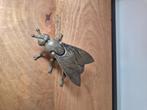 Vintage asbak vlieg messing, Antiek en Kunst, Antiek | Brons en Koper, Ophalen of Verzenden
