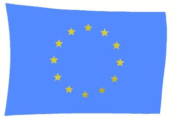 europese vlag beschikbaar voor biedingen