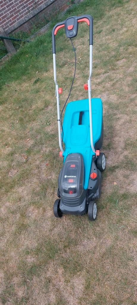 Gardena accu maaier, Tuin en Terras, Grasmaaiers, Zo goed als nieuw, Ophalen