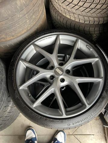 BBS RS VELGEN SET 19’ - RS3 - 8.5jx19H2, Pneus et Jantes, 245 mm, Véhicule de tourisme, Pneus été
