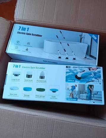 elektrische schoonmaakborstels 7in1 beschikbaar voor biedingen