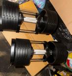 Haltères réglables nuobell 2×20 kg compact, Enlèvement, Neuf, Haltère