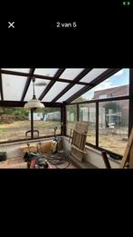 Veranda met polycarbonaat platen, Tuin en Terras, Ophalen, Gebruikt, Veranda