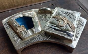 Japanese Cigarette Holder & Ashtray c. 1940s–1950s beschikbaar voor biedingen
