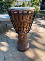 Djembe handgemaakt, Muziek en Instrumenten, Ophalen, Zo goed als nieuw