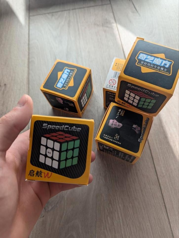 Chinese 3x3 Speedcube – Nieuw in doos – €10 p/st – 7 besc, Diversen, Overige Diversen, Nieuw, Ophalen