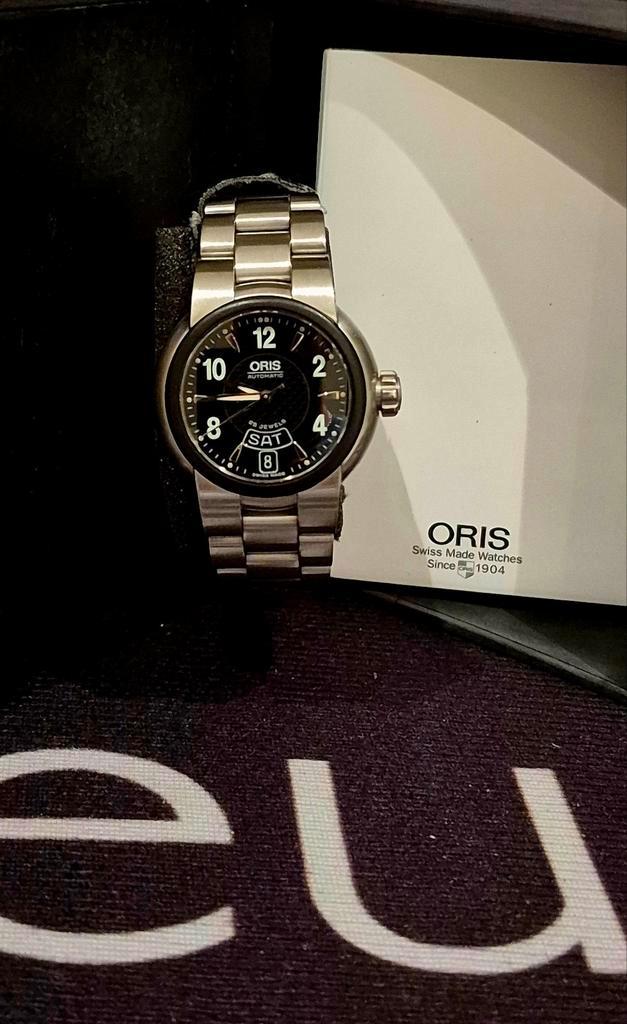 Oris day date big crown Automaat 41mm perfecte staat, Handtassen en Accessoires, Horloges | Heren, Zo goed als nieuw, Breitling