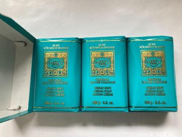 4711 Eau de Cologne Vintage boîte de 3 savons, Enlèvement ou Envoi, Comme neuf, Accessoires