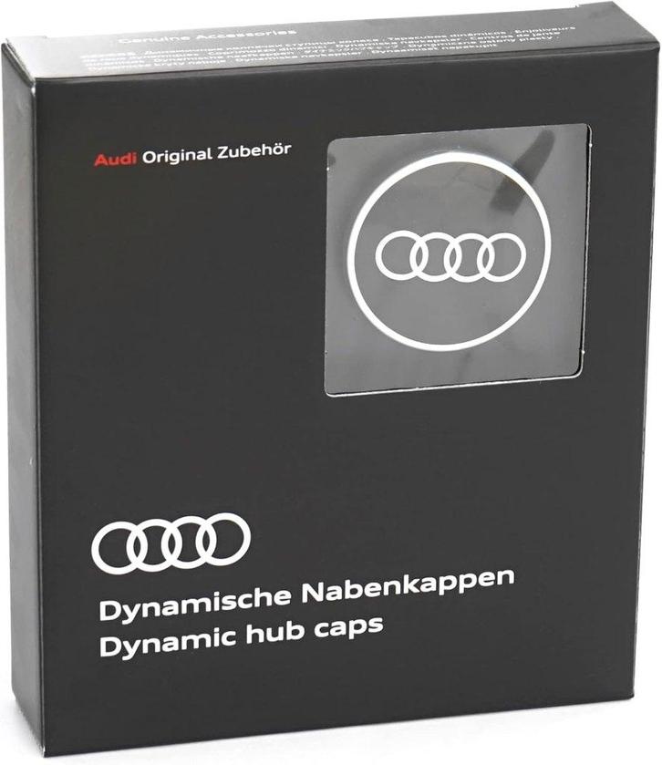 nieuwe set audi dynamische naafkappen, Auto-onderdelen, Banden en Velgen, Velg(en), Personenwagen, Nieuw, Ophalen of Verzenden