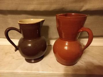 Terracotta kruiken (2) in mooie staat à 5 euro/stuk beschikbaar voor biedingen