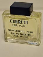 Cerruti Fair Play 7 ml vintage, Ophalen of Verzenden, Zo goed als nieuw, Gevuld