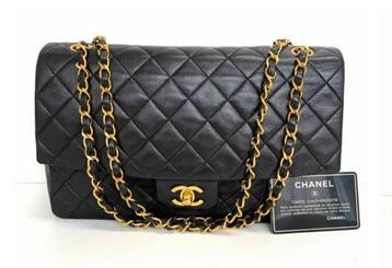 Vintage classic flap jumbo schoudertas orginele chanel  beschikbaar voor biedingen
