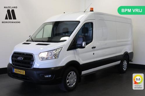 Ford Transit 2.0 TDCI 130PK L3H2 - EURO 6 - Airco - Navi - C, Auto's, Bestelwagens en Lichte vracht, ABS, Airconditioning, Centrale vergrendeling