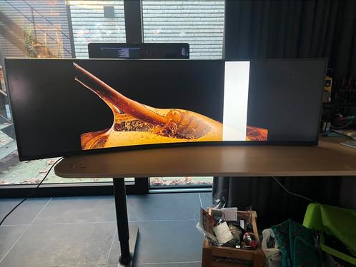 Samsung C49J890DKU 49 inch 32:9 4K 144Hz scherm monitor, Computers en Software, Monitoren, Gebruikt, 101 t/m 150 Hz, DisplayPort