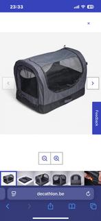 Hondenbench plooibaar koffer + extra kussen, Dieren en Toebehoren, Ophalen, Zo goed als nieuw