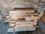 Lot eiken planken ongeveer 42m2, Doe-het-zelf en Bouw, Hout en Planken, Ophalen, Eiken