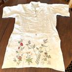 Robe-Chemise longue d été (tunique), brodée main , XL, Antiquités & Art, Antiquités | Vêtements et Textile