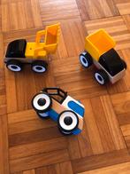 Ikea 3 houten auto ‘s, Kinderen en Baby's, Speelgoed |Speelgoedvoertuigen, Ophalen of Verzenden, Zo goed als nieuw