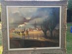 Schilderij van gemeente Lo in West-Vlaanderen, Ophalen
