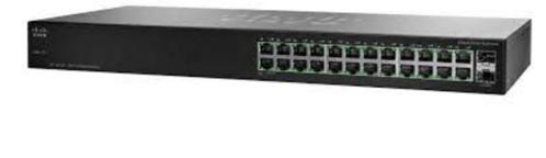 Cisco SG100-24, 24 X 1000mbps porten , 2X sfp porten,, Computers en Software, Netwerk switches, Gebruikt, Ophalen of Verzenden