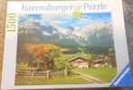 ravensburger puzzel 1500 stukjes tirol going bij kaisergeber, Hobby & Loisirs créatifs, Hobby & Loisirs Autre, Enlèvement ou Envoi