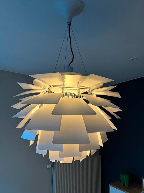 Louis Poulsen PH Artichoke hanglamp wit - diameter 72 cm (re, Maison & Meubles, Lampes | Suspensions, Utilisé, 50 à 75 cm, Métal
