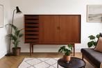 Arne Vodder Highboard dressoir Model OS63, Ophalen, Gebruikt, 150 tot 200 cm, Teakhout